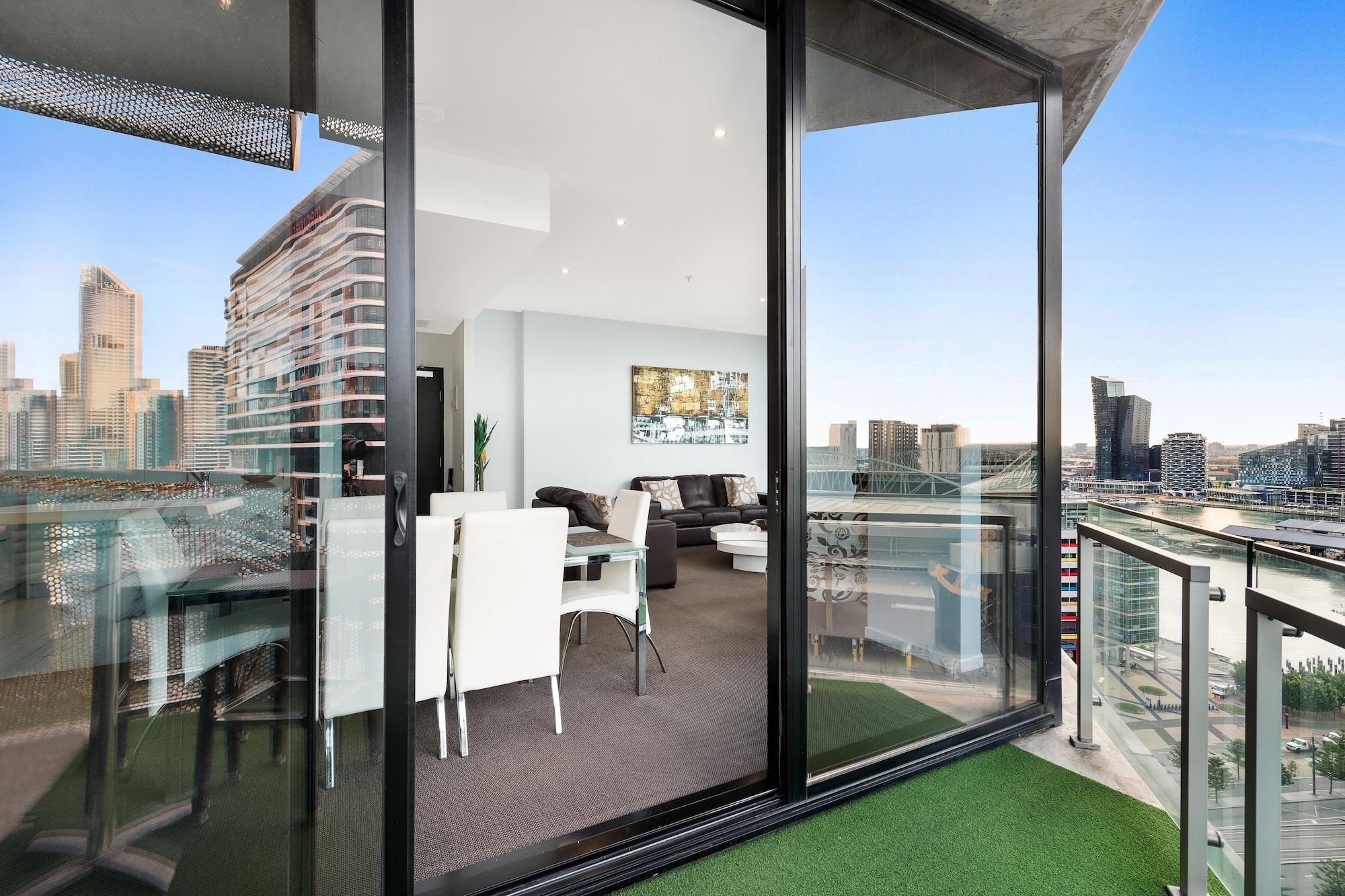 Docklands Executive Apartments - Melbourne Exteriör bild